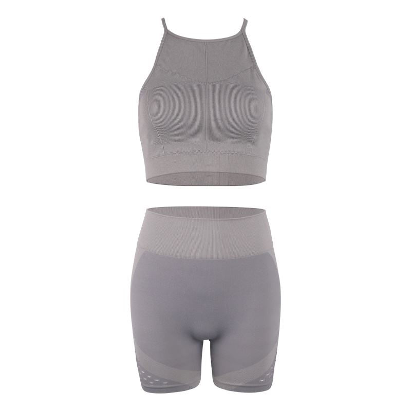 Bra shorts fitness suit