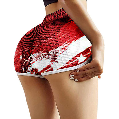 Sports High Waist Pants Digital Printing Leggings