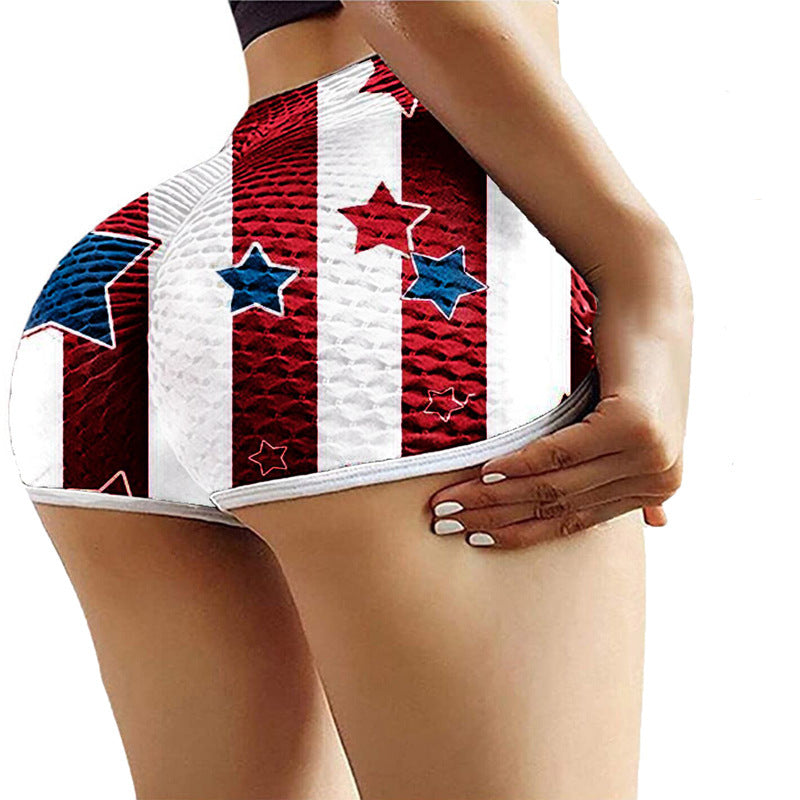 Sports High Waist Pants Digital Printing Leggings