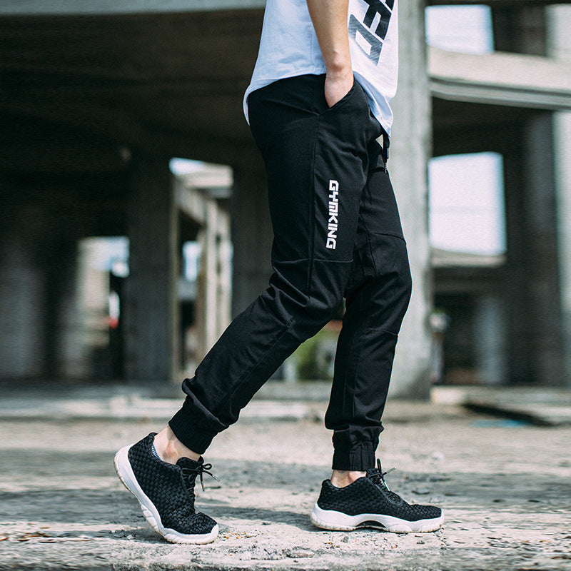 Fitness Trousers, Stretch And Quick-drying Plus Size Sports Casual Pants