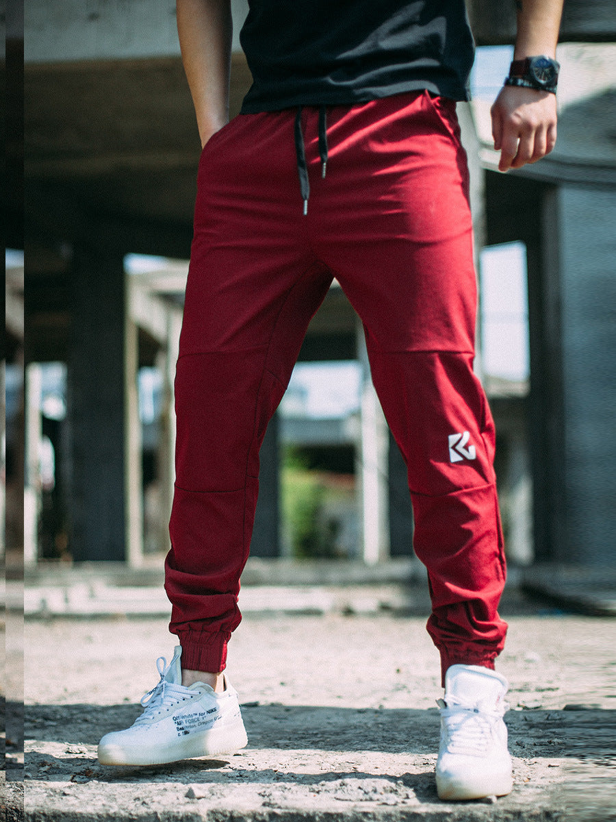 Fitness Trousers, Stretch And Quick-drying Plus Size Sports Casual Pants