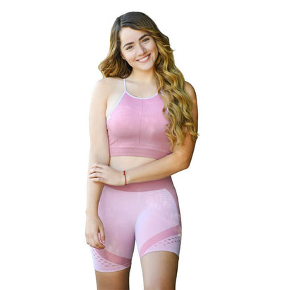 Bra shorts fitness suit
